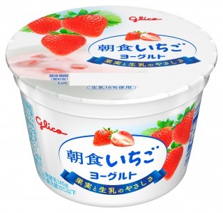 朝食いちごヨーグルト 140g　パッケージ画像